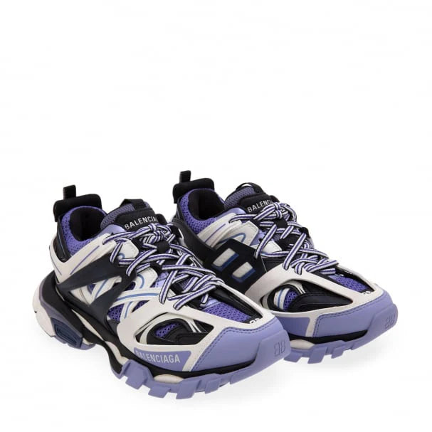 BA Track Multicolor White | Purple