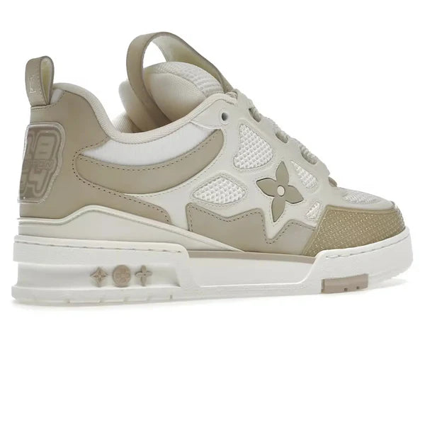 LV Skate Trainer Beige/White