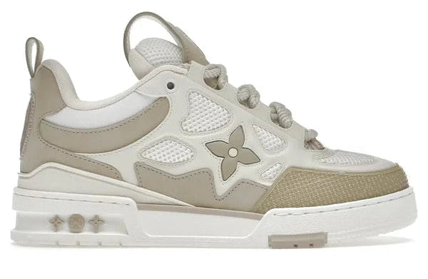 LV Skate Trainer Beige/White