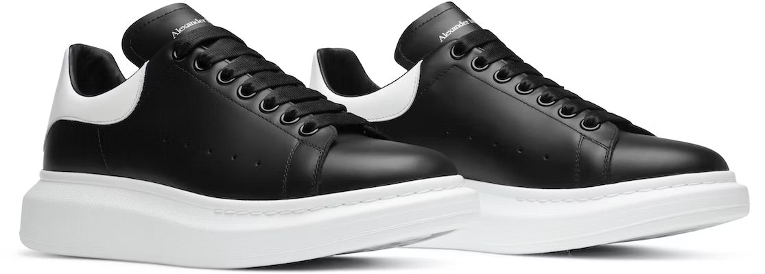 A. McQueen Black/White Heel - Доставка до 7 дни