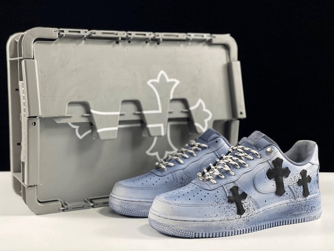 AF1 x 'Chrome Hearts' - Доставка до 7 дни