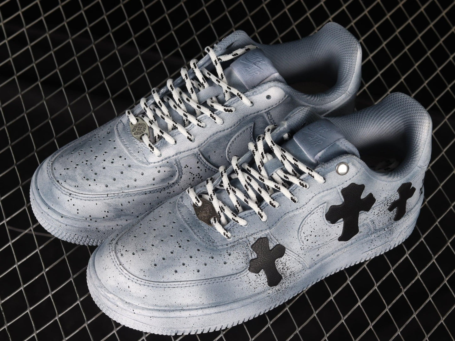 AF1 x 'Chrome Hearts' - Доставка до 7 дни