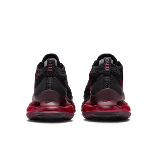 AM Scorpion Flyknit Black and University Red