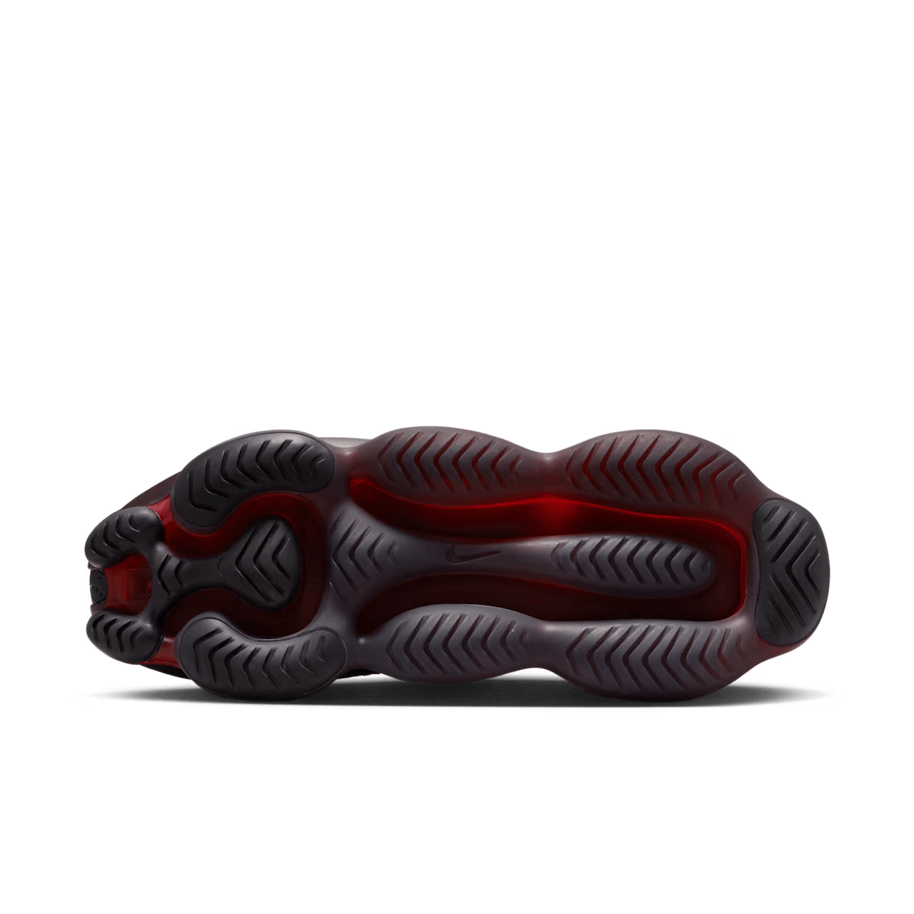 AM Scorpion Flyknit Black and University Red
