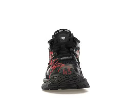 BA RUNNER RED GRAFFITI - Доставка 14 - 20 работни дни