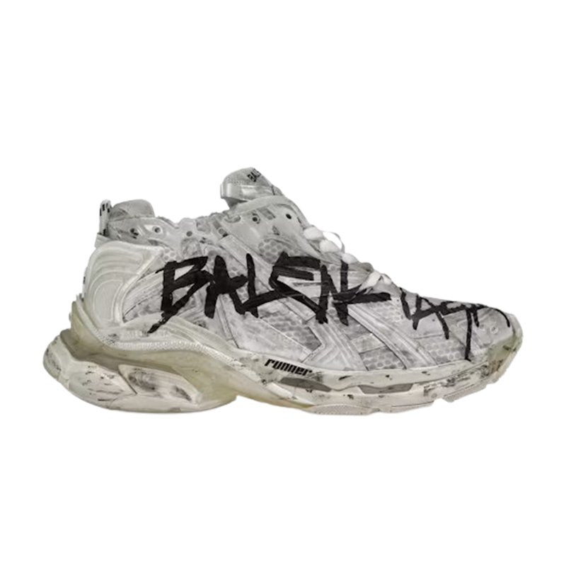 BA RUNNER WHITE GRAFFITI - Доставка 14 - 20 работни дни