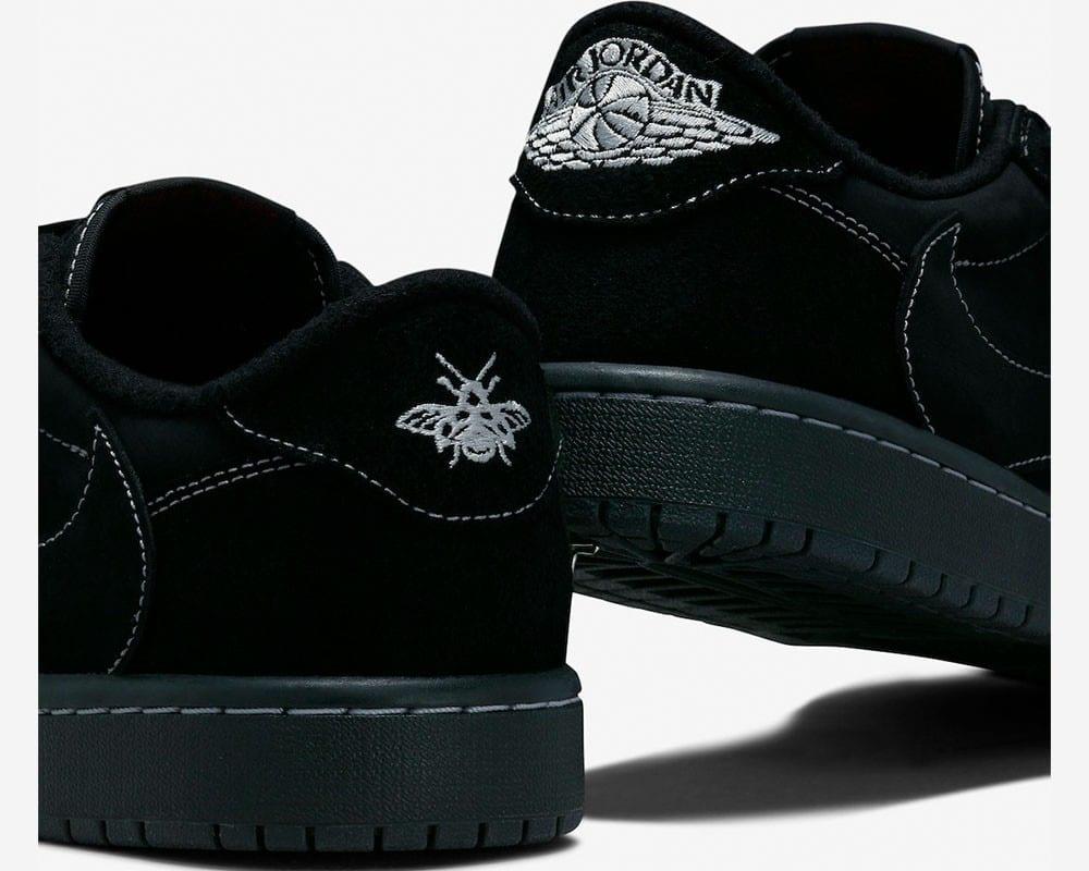 J1 Low OG x TS ‘Black Phantom’ - Доставка до 7 дни