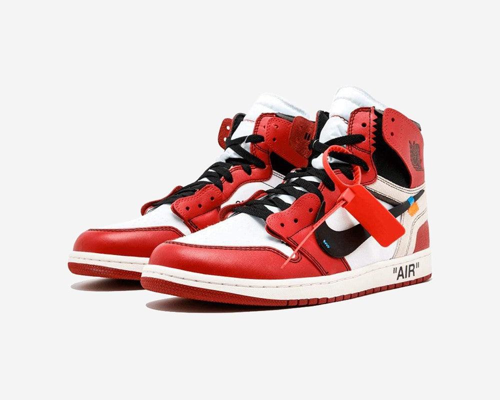 J1 Retro High OG x OW 'Chicago' - Доставка 14 - 20 работни дни