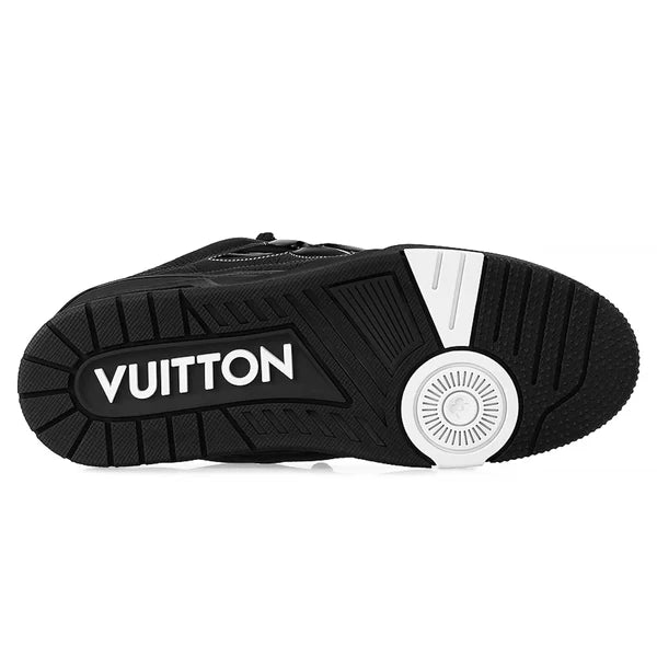 LV Skate Grained Black Leather
