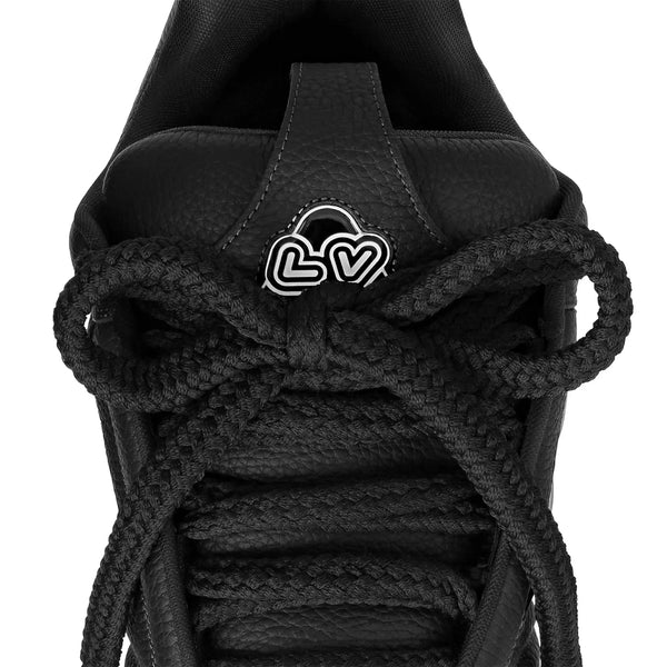 LV Skate Grained Black Leather