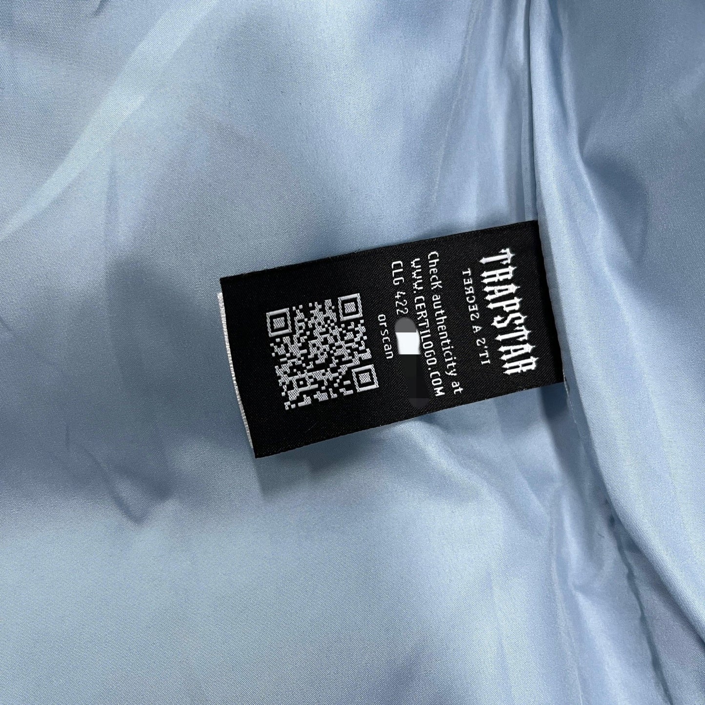 Trapstar Decoded Puffer 2.0 Ice Blue - Доставка до 7 дни