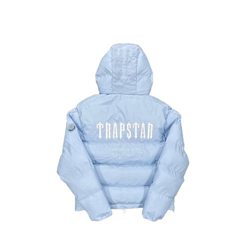 Trapstar Decoded Puffer 2.0 Ice Blue - Доставка до 7 дни