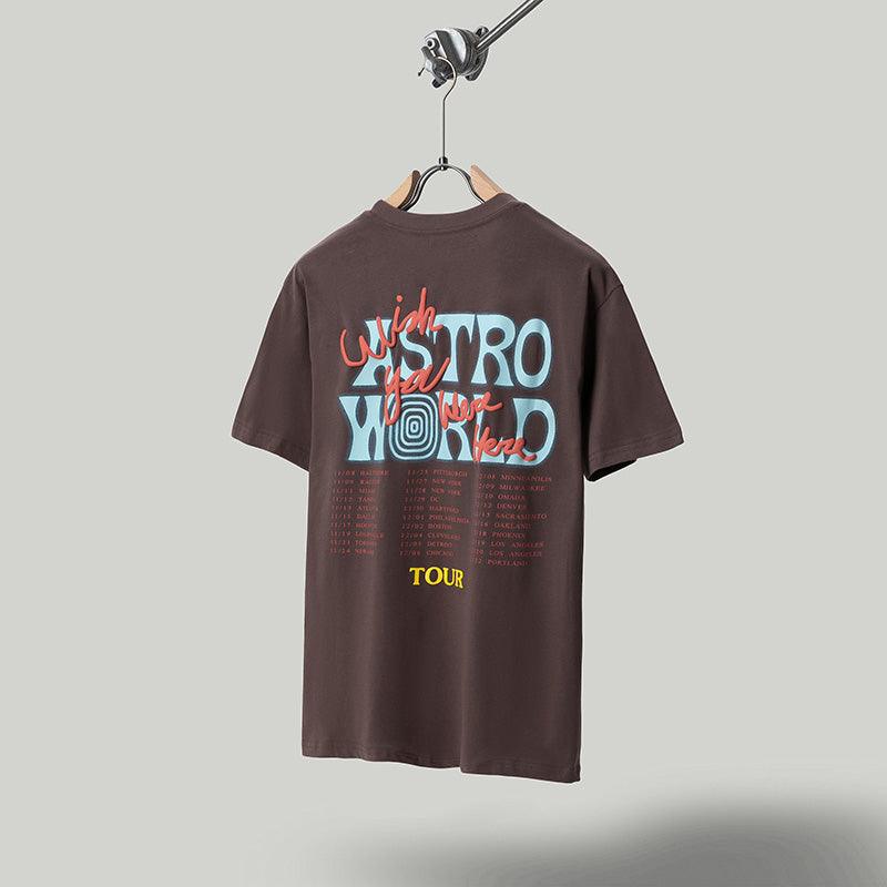 Travis Scott 'AstroWorld Tour' Brown - Доставка до 7 дни