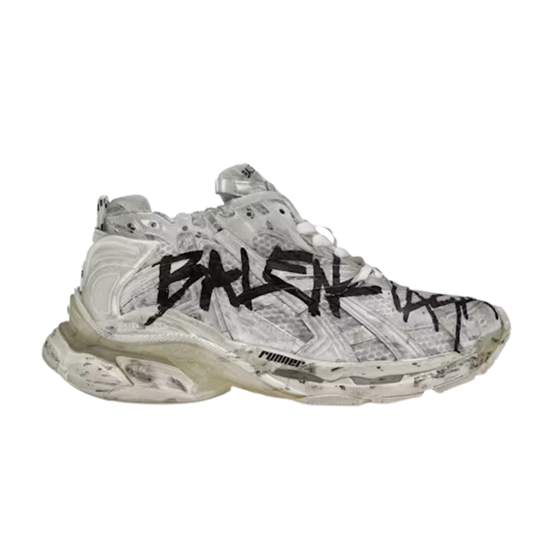 BA RUNNER WHITE GRAFFITI