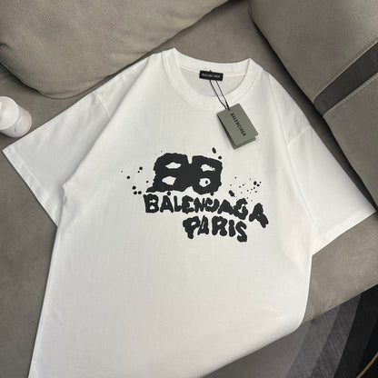 BA White Paris Logo T-Shirt