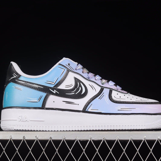 AF1 '07 Low 'Cartoon Fade' - Доставка до 7 дни