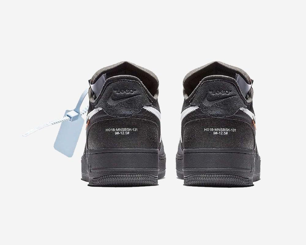 AF1 Low OW 'Black' - Доставка до 7 дни