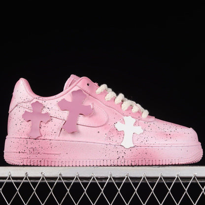 AF1 x 'Chrome Hearts Pink' - Доставка 14 - 20 работни дни