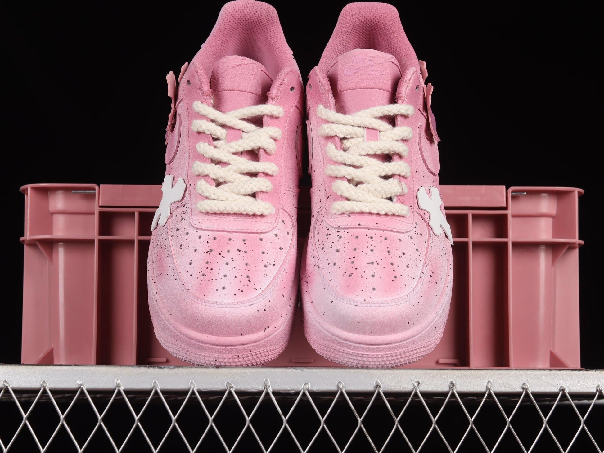 AF1 x 'Chrome Hearts Pink' - Kicks INC.