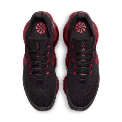AM Scorpion Flyknit Black and University Red