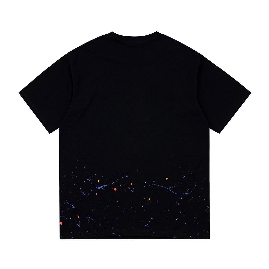 BA Black Paint Splatter T-Shirt - Kicks INC.