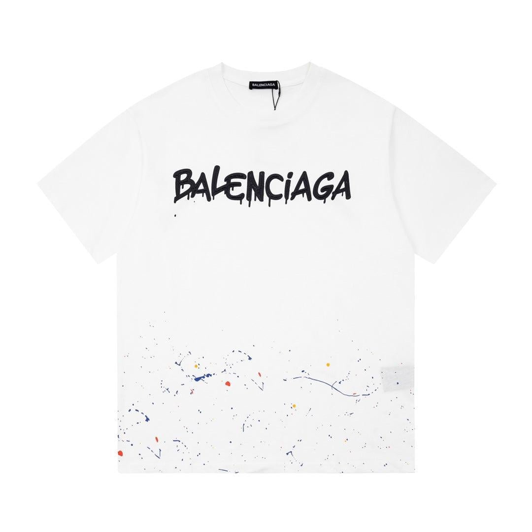 BA White Paint Splatter T-Shirt - Доставка до 7 дни