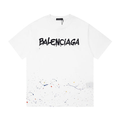 BA White Paint Splatter T-Shirt - Доставка до 7 дни