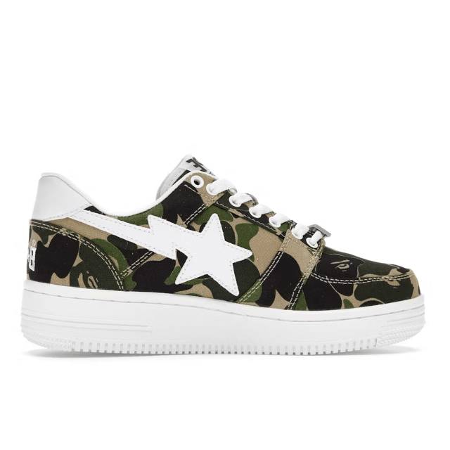 BAPESTA ABC Camo 20th Anniversary Green - Kicks INC.