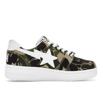 BAPESTA ABC Camo 20th Anniversary Green - Kicks INC.