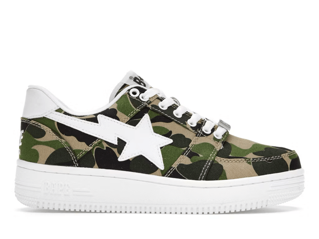 BAPESTA ABC Camo 20th Anniversary Green - Kicks INC.