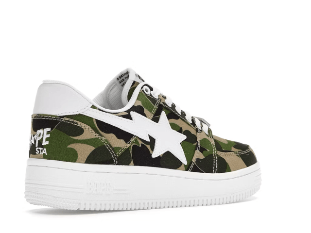 BAPESTA ABC Camo 20th Anniversary Green - Kicks INC.