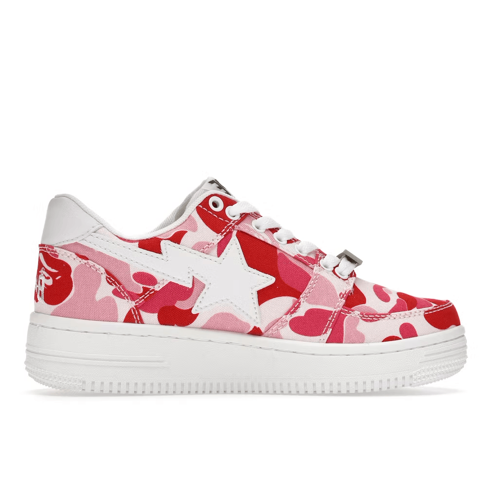 BAPESTA Camo 20th Anniversary Pink - Kicks INC.