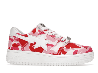 BAPESTA Camo 20th Anniversary Pink - Kicks INC.