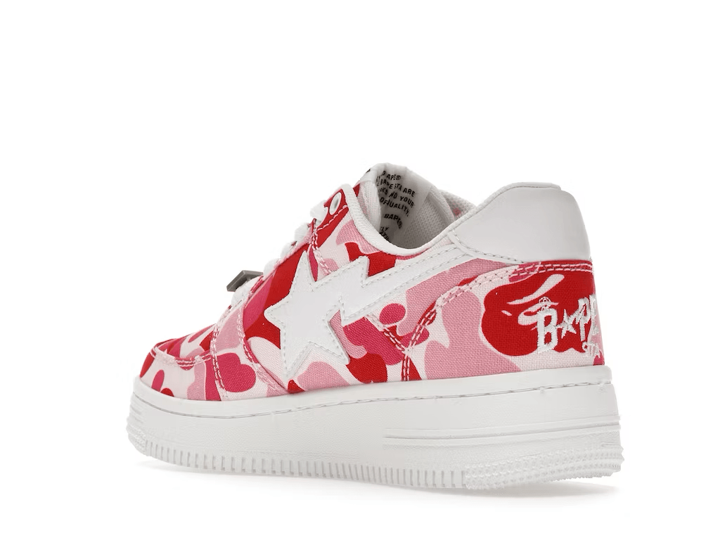 BAPESTA Camo 20th Anniversary Pink - Kicks INC.