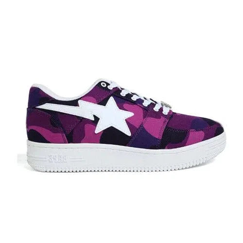 BAPESTA Low Camo Purple - Kicks INC.