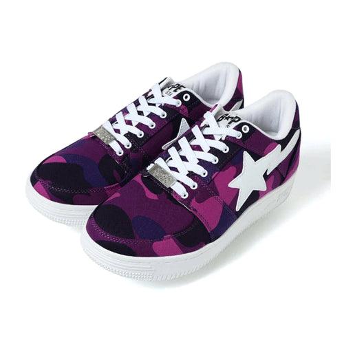 BAPESTA Low Camo Purple - Kicks INC.