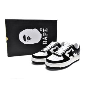 BAPESTA Low SK8 Black White - Kicks INC.