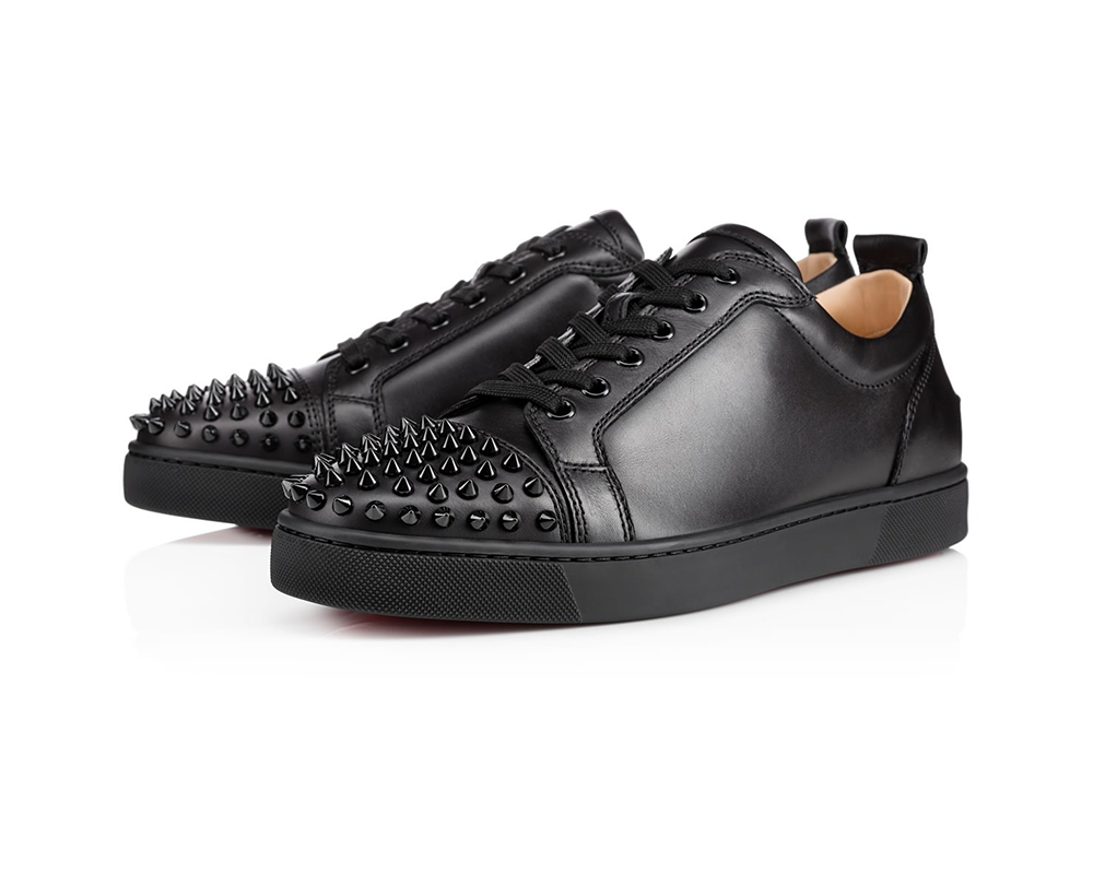 C. Louboutin Leather Spikes