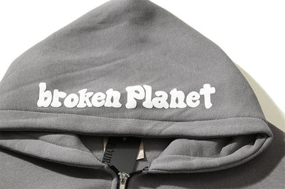 Broken Planet 'Twin Flames' ZIP UP - Доставка 14 - 20 работни дни