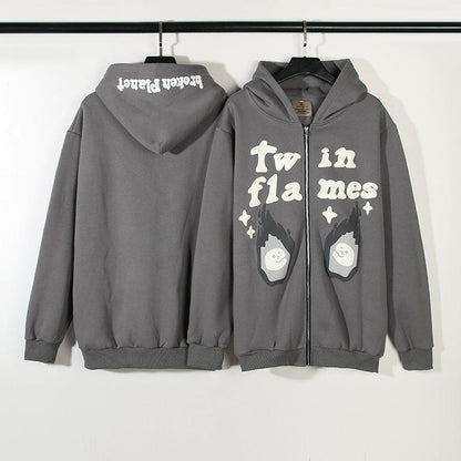 Broken Planet 'Twin Flames' ZIP UP - Kicks INC.