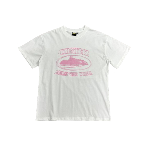 Corteiz 'Rules The World High' - White/Pink