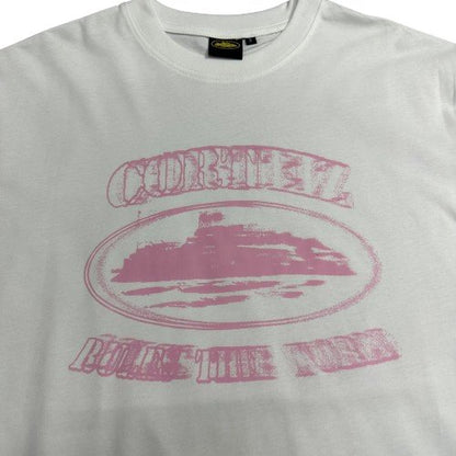 Corteiz 'Rules The World High' - White/Pink - Доставка до 7 дни