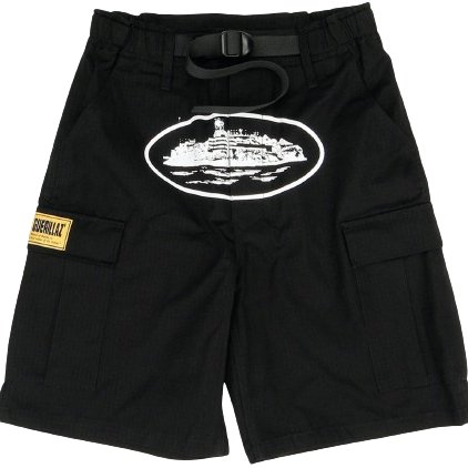 CRTZ Guerillaz 2022* Cargo Shorts Black - Доставка 14 - 20 работни дни