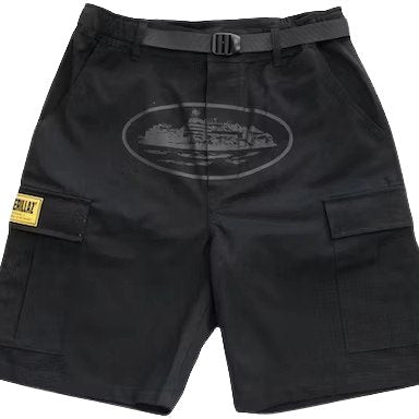 CRTZ OG Cargo Shorts Triple Black - Доставка до 7 дни