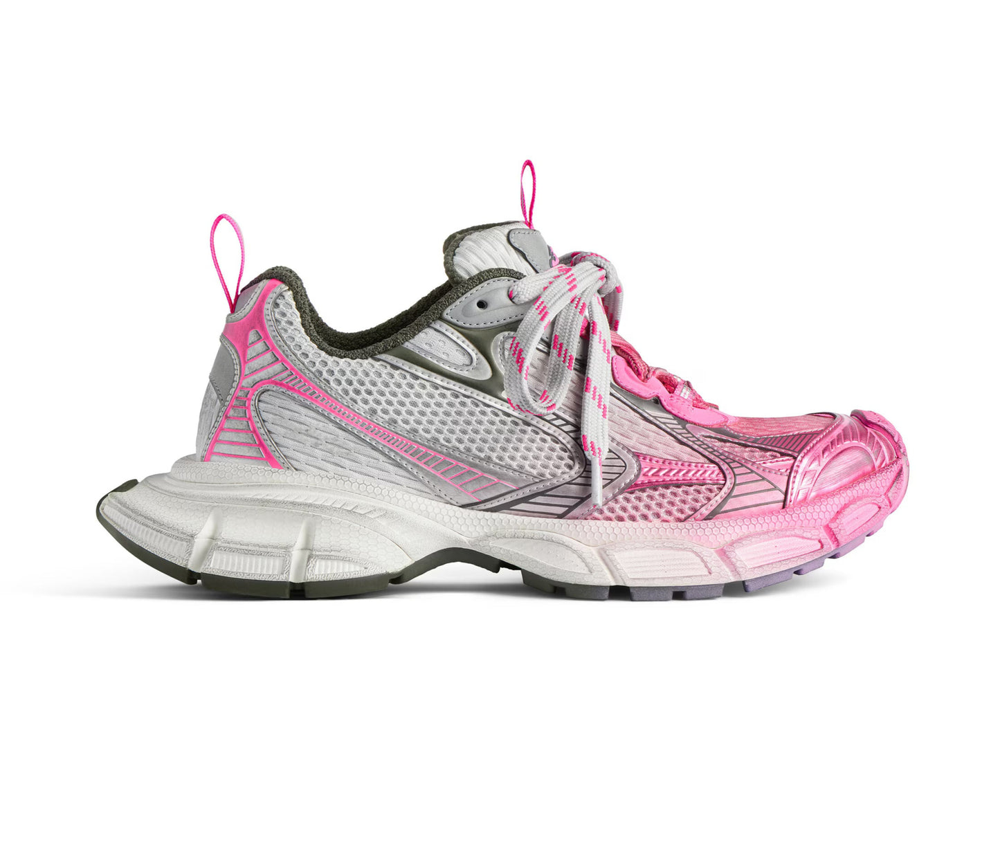BA Track 3XL Toe Spray Grey, Pink and Dark grey