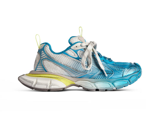 BA Track 3XL Toe Spray White, Blue and Yellow