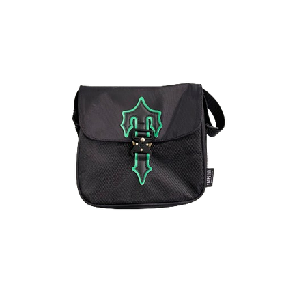 Trapstar Black/Green Crossbody Bag