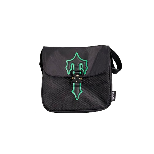 Trapstar Black/Green Crossbody Bag