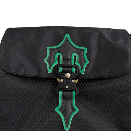 Trapstar Black/Green Crossbody Bag