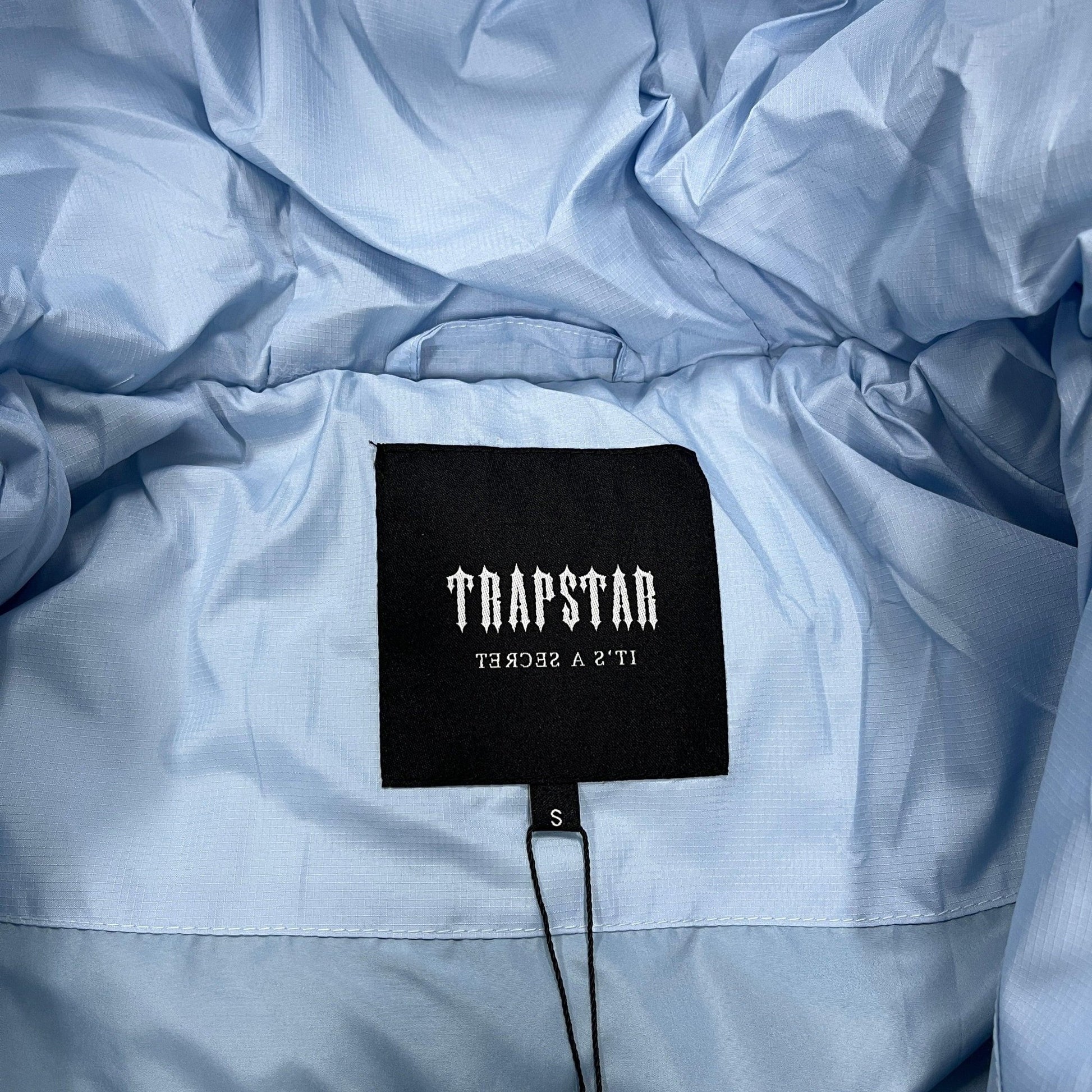 Trapstar Decoded Puffer 2.0 Ice Blue - Доставка 14 - 20 работни дни